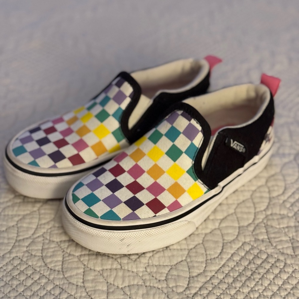 Kids Vans Slip On Size 10.5